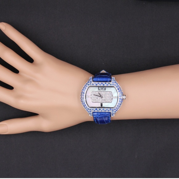 Blue Sapphire Diamond 4.83 Tcw. Watch main image 4